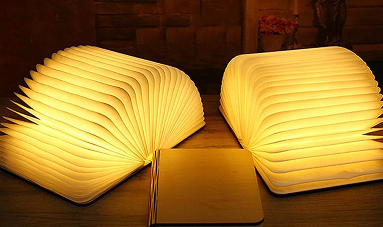 FOLDABLE LED BOOK LAMP