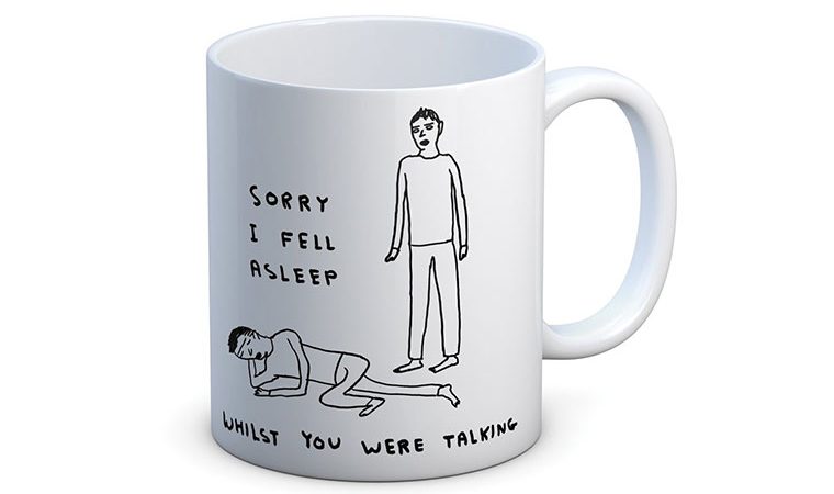 I FELL ASLEEP WHILE YOU WERE TALKING