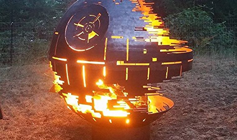 DEATH STAR FIRE PIT
