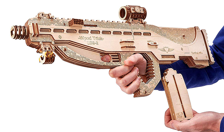 WOOD TRICK ASSAULT RIFLE