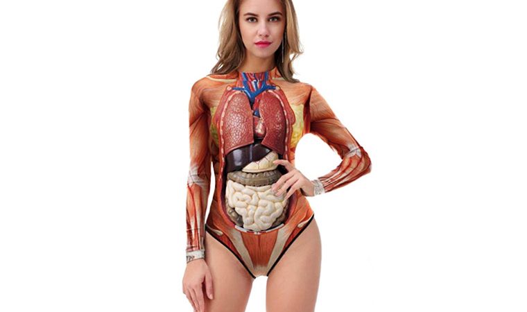 INTERNAL ORGANS SWIM SUIT
