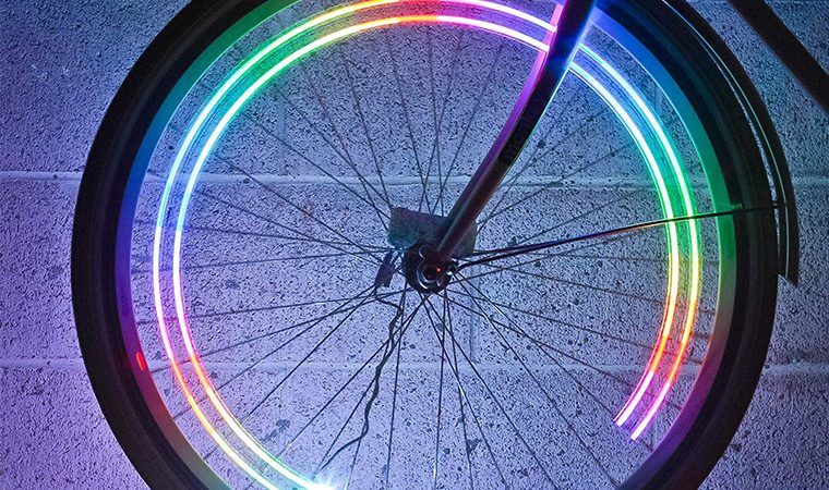LED COLOURED BIKE LIGHTS