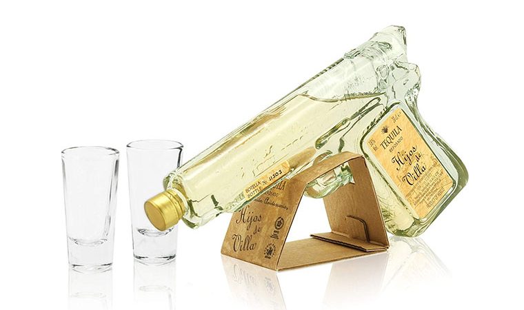 TEQUILA PISTOL SHOT GLASS