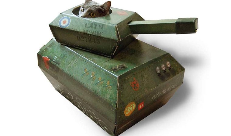CAT TANK PLAY HOUSE