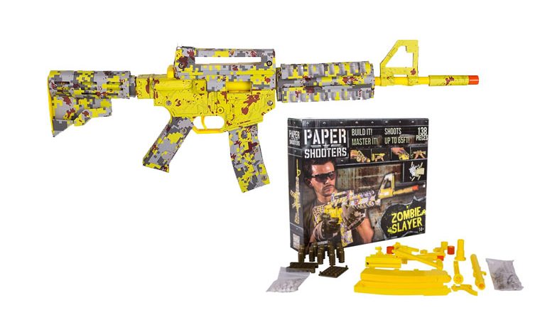 ZOMBIE PAPER GUN RIFLE
