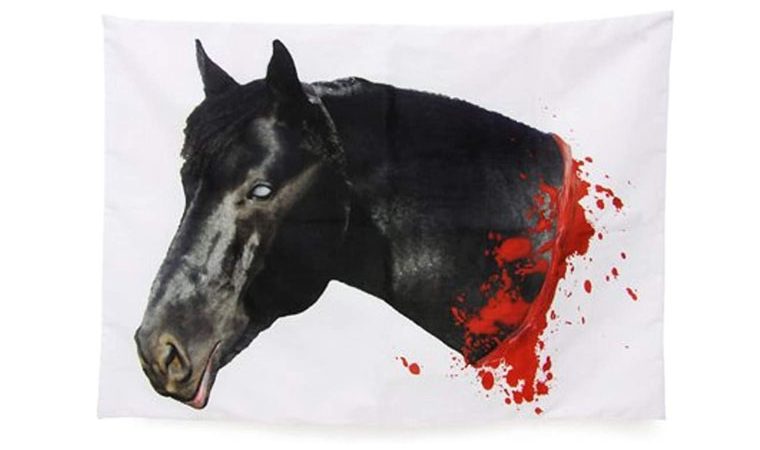 HORSE HEAD PILLOW CASE