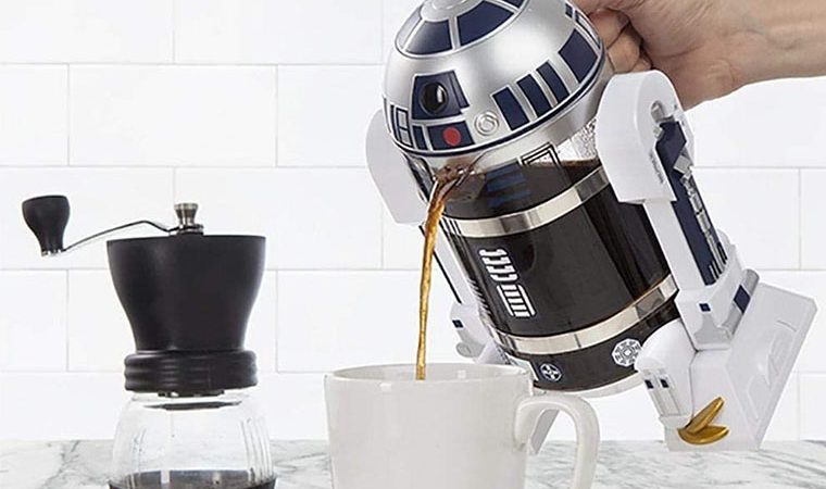 STAR WARS R2D2 COFFEE PRESS